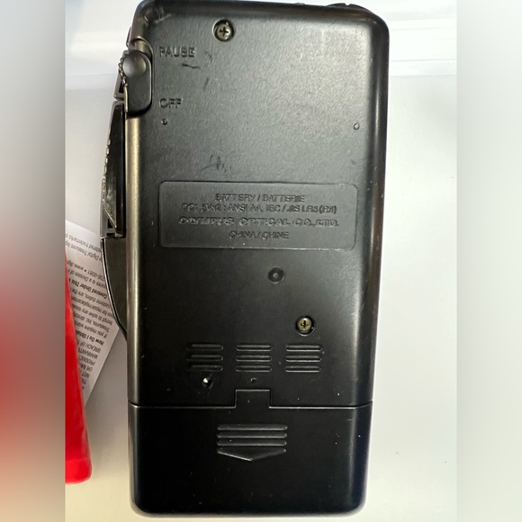 Vintage Olympus Pearlcorder S701 MicroCassette Recorder Black Handheld - Picture 3 of 5